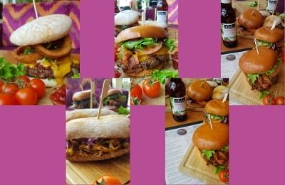 Multipick 5 Burgers Inside Banner